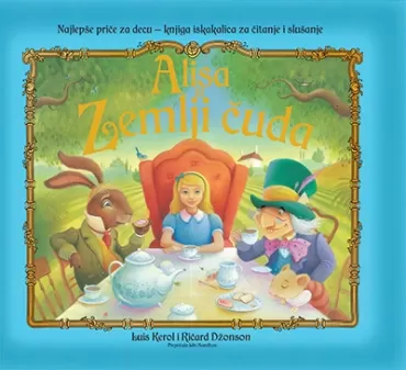 alisa u zemlji čuda knjiga iskakalica luis kerol