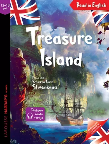 treasure island read in english 
