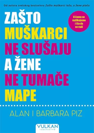 zašto muškarci ne slušaju a žene ne tumače mape alan piz barbara piz
