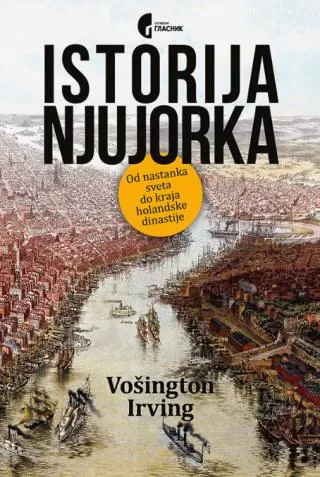 istorija njujorka vašington irving