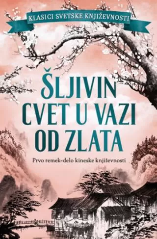 šljivin cvet u vazi od zlata grupa autora