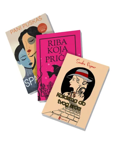 komplet knjiga ženski glas sandra vujmar pani puškaš ljiljana grubač