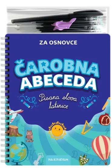 čarobna abeceda pisana slova latinice grupa autora
