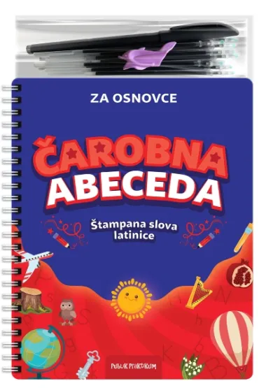 čarobna abeceda štampana slova latinice grupa autora